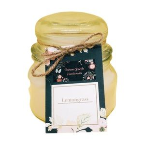 EVERYTHING MUST GO CLOSET CLEAR OUT 10oz Lemongrass Aromatherapy Soy Candle